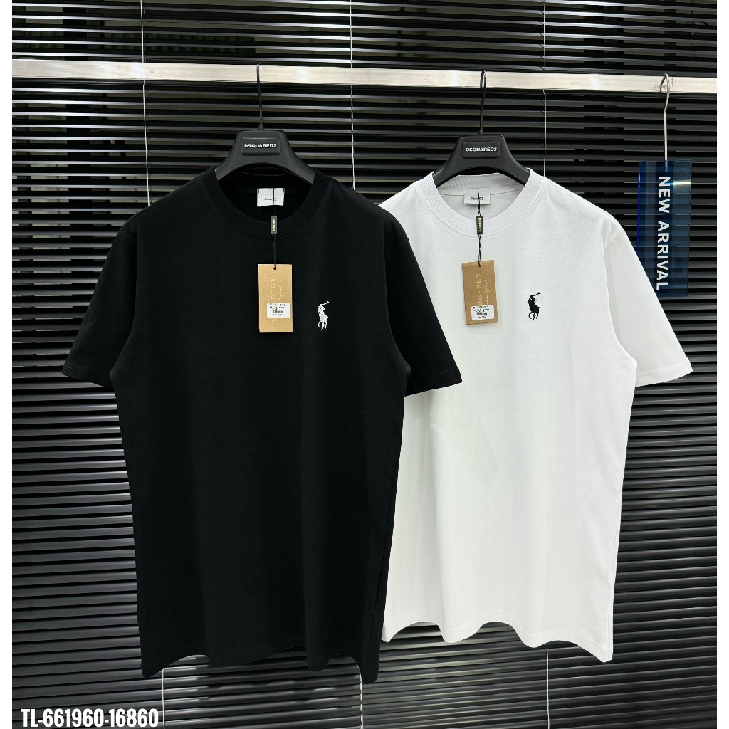 Áo Thun Nam Nữ Ralph_Laurent Thêu Logo Cao Bồi Siêu Nét Chất Cotton. Áo ...