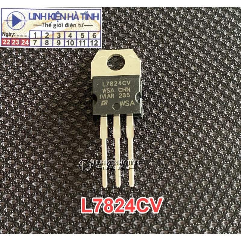  IC L7824CV L7824 24V 1.5A
