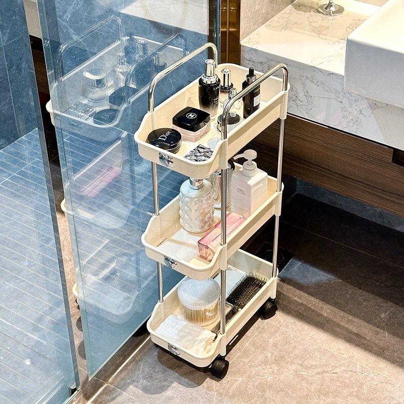 kệ đựng đồ xiaomi hàng nội địa cao cấp, kệ để đồ nhà tắm, đựng đồ nhà bếp decor phòng ngủ 4806