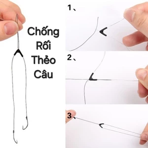 Set 50 Cái Chống Xoắn Rối Thẻo Câu, Chia Đôi Thẻo, Thẻo Đôi