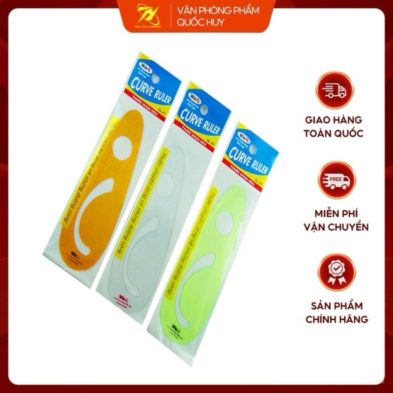 THƯỚC VẼ ĐỒ THỊ PRABON-QUY LỰC - VPP QUỐC HUY.