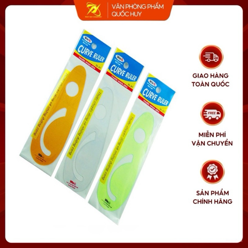 THƯỚC VẼ ĐỒ THỊ PRABON-QUY LỰC - VPP QUỐC HUY.