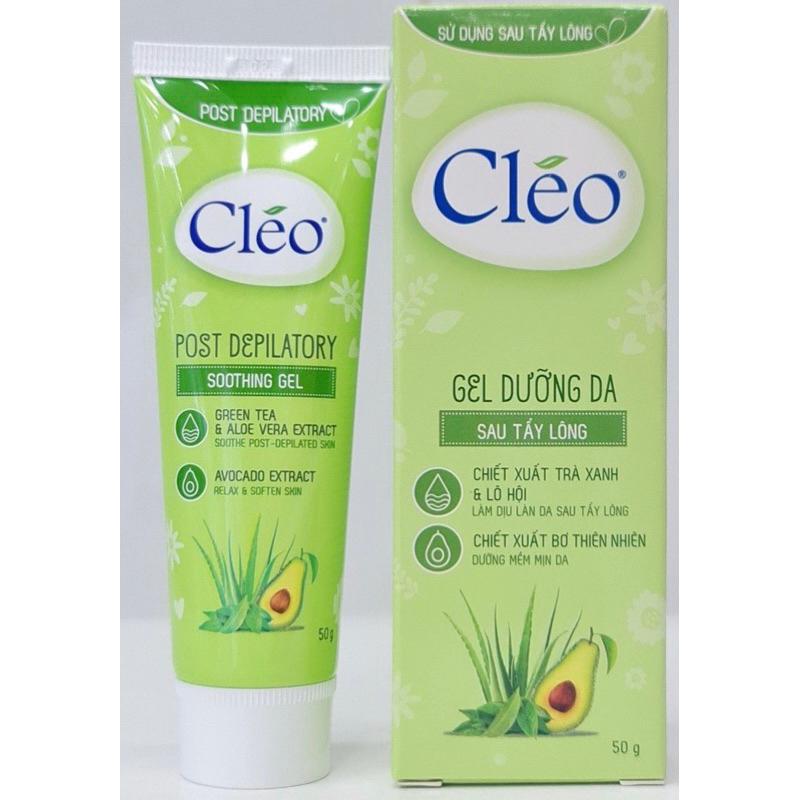 Kem Tẩy Lông Cho Da Nhạy Cảm Cleo Avocado Hair Removal Cream Sensitive Skin 50g/90g
