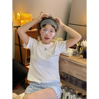Áo Thun Nữ Baby Tee “ Painting “ - Kraken Drk cotton 2 chiều .