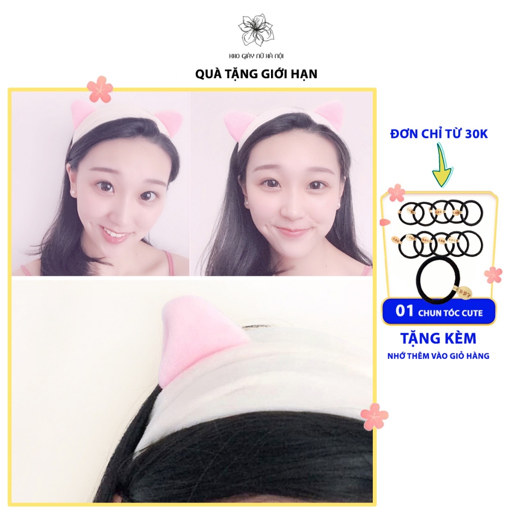 Băng Đô Tai Mèo Thỏ Chất Xịn Sò Siêu Mềm Mượt - Siêu Dễ Thương - Camilla