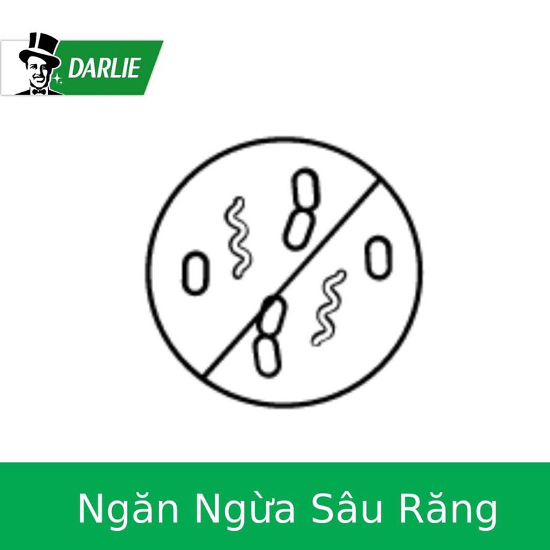 Kem đánh răng ông già, kem DARLIE DOUBLE ACTION HƯƠNG BẠC HÀ 225g