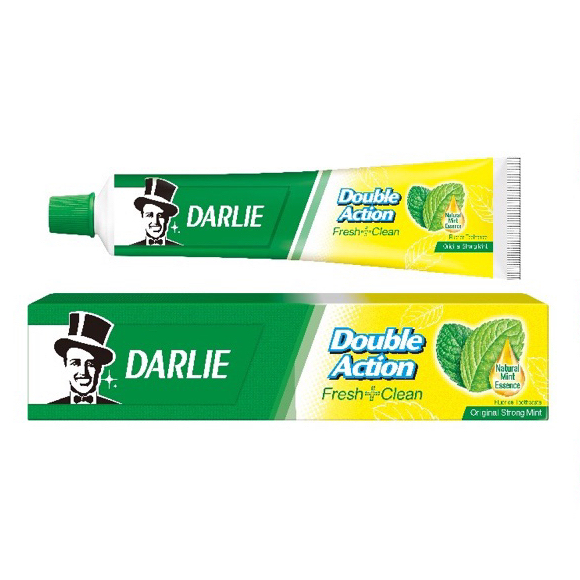 Kem đánh răng ông già, kem DARLIE DOUBLE ACTION HƯƠNG BẠC HÀ 225g
