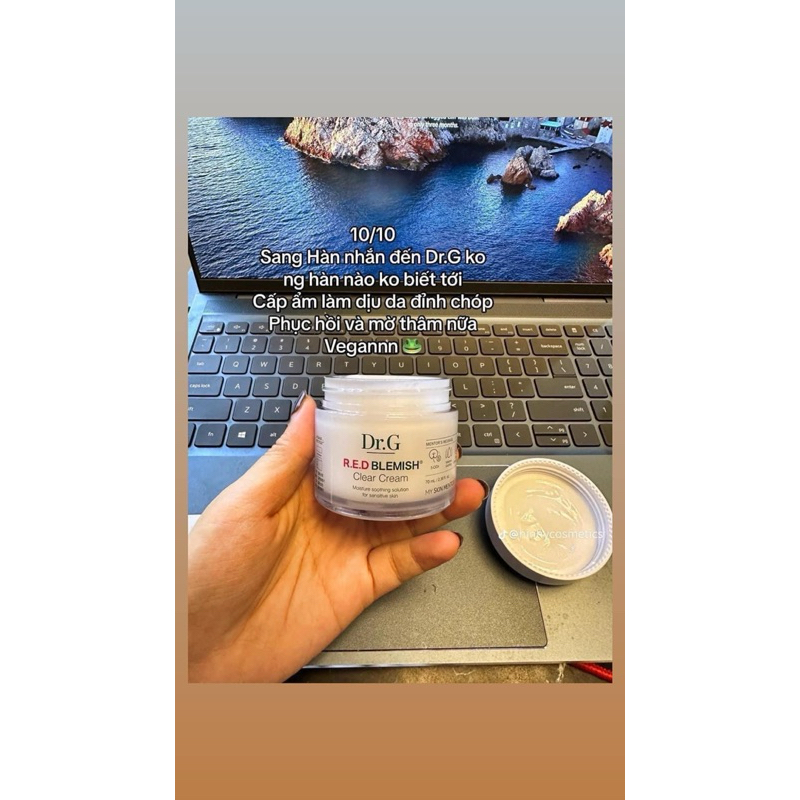 KEM DƯỠNG DRG RED BLEMISH SOOTHING CREAM 30ML