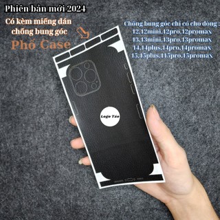 Miếng dán skin vân da iPhone 16Promax 15Promax 14Promax 13Promax 13Pro 13 12Promax 12Pro 12 11Promax 11Pro 11 Xsmax Xs