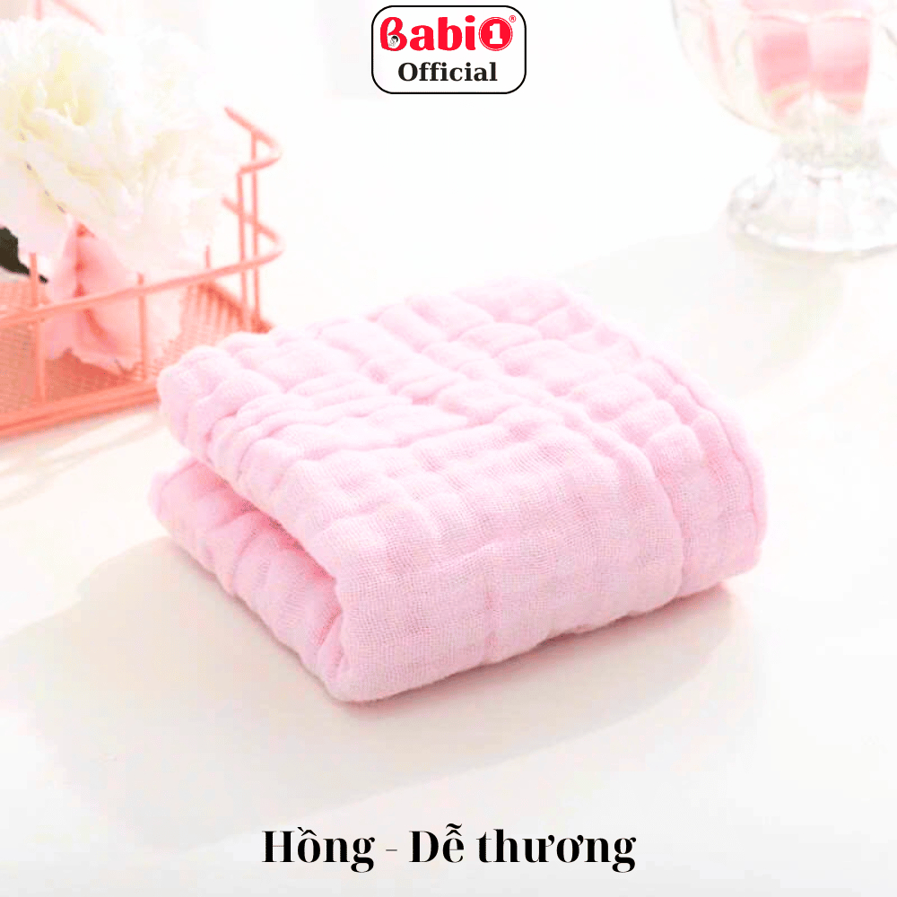 Khăn Tắm Chăn 6 Lớp Babi 1 Xô Muslin Xuất Nhật Cho Bé Size Lớn