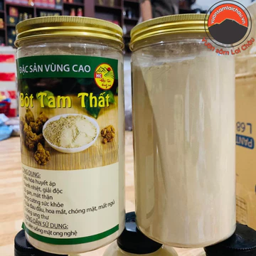 Bột tam thất bắc nguyên chất xay mịn từ củ tam thất bắc hoang rừng tươi Hà Giang sấy khô giúp tăng sức đề kháng, cầm máu