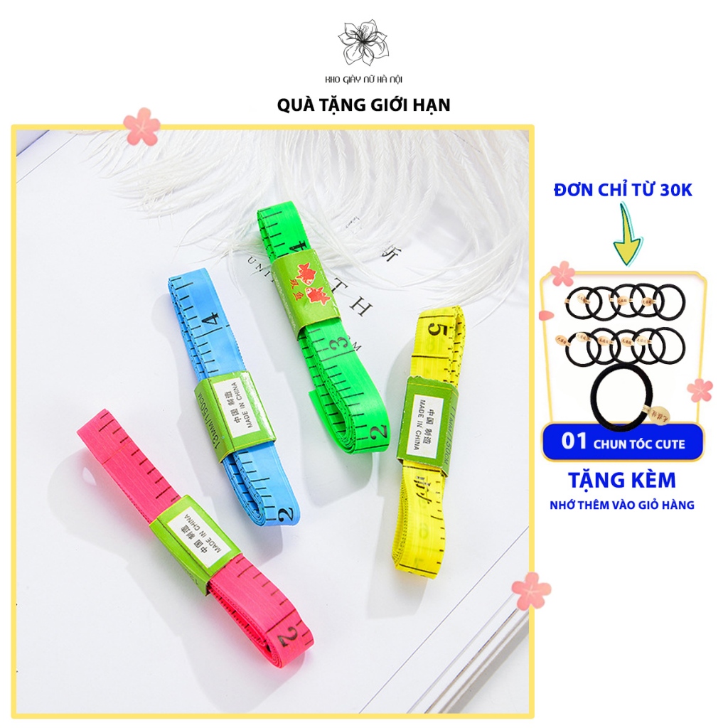 Thước Dây mềm đo quần áo - Đo Eo 3 Vòng Kiểm Tra Sức Khỏe 1.5 Mét - Quà Tặng Khách Hàng