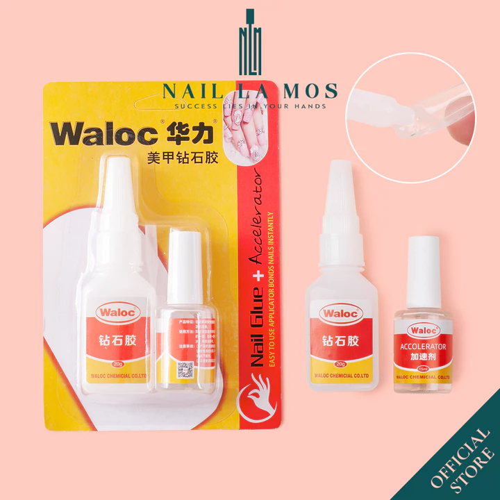 Keo dán móng Waloc chính hãng - Keo bê tông đa năng chuyên dụng làm móng nail