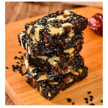 [Siêu ngon] Combo 500g Bánh óc chó mè đen táo đỏ/Bánh Mè Đen Dinh Dưỡng Siêu Hạt Mè Đen, Táo Đỏ, Óc Chó, Kỷ Tử siêu ngon