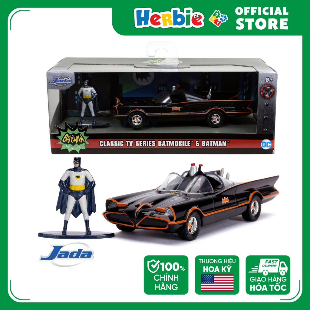 Đồ Chơi Xe Mô Hình JADA TOYS DC Comics Batman 1966 Classic TV Series ...