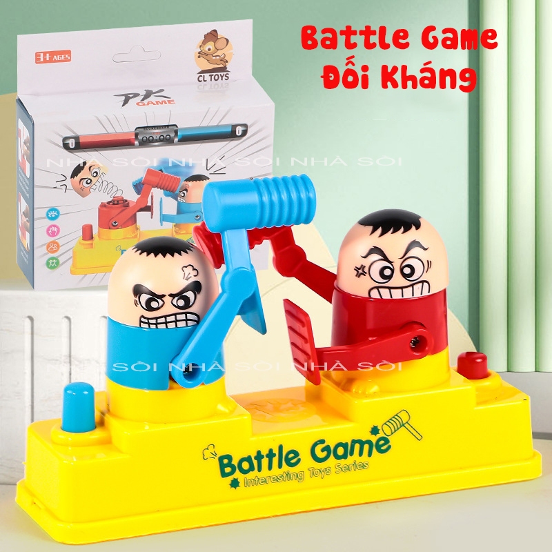 Bộ đồ chơi game đối kháng, broad game battle fun đối kháng vui nhộn cho bé giải trí