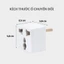 Ổ chuyển đổi Phích Cắm Từ 3 Chân Sang 2 Chân Phích Cắm Điện An Toàn Nguồn 220V