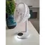Quạt sạc tích điện DP 7626 có đèn LED để bàn rất mát và êm - nút cảm ứng