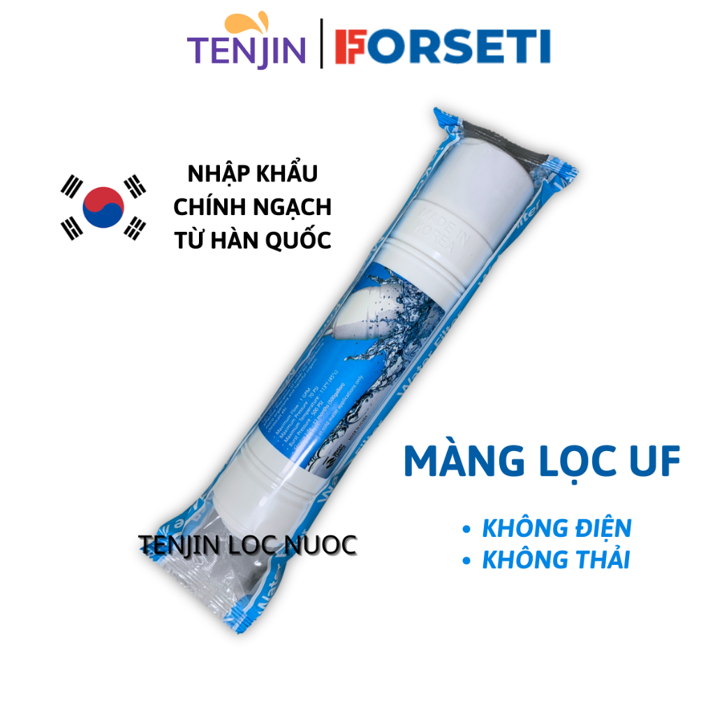 Màng Lọc UF Nhập Khẩu Hàn Quốc Membrane Cắm Nhanh Dạng Chữ U 10 Inch Có Vỏ Ngoài