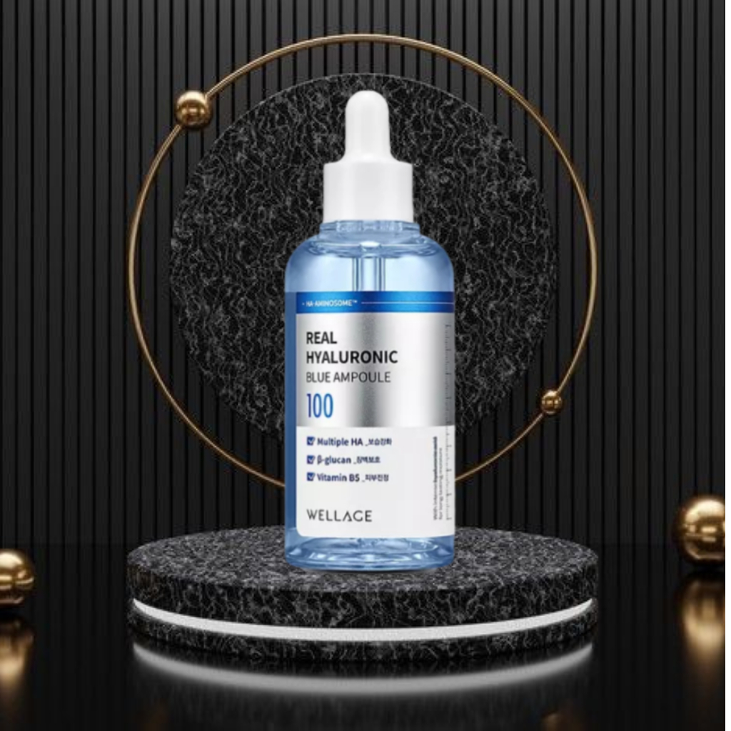 Serum B5 Wellage - Tinh chất Wellage Real Hyaluronic Blue Ampoule 75ml ...