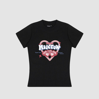 Áo thun babytee Trái tim super cute ôm body chất thun con giãn 4 chiều ngắn tay cổ tròn tôn dáng - ba2008