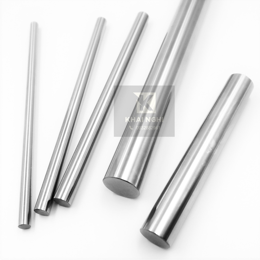 Trục Inox thép không gỉ đường kính 9 ly 11 ly 13 ly 15 ly 19 ly 21 ly ...