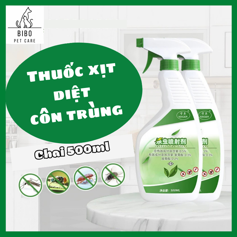 Chai xịt diệt kiến gián ruồi muỗi nhặng xanh diệt sạch côn trùng gây ...