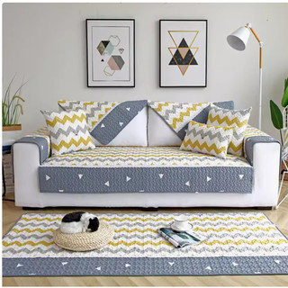 Thảm trải ghế Sofa Chống Trượt Phong Cách Bắc Âu 100% cotton