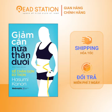 Sách: Giảm Cân Nửa Thân Dưới - Để Chân Gọn Eo Thon (Hasumi Kanon)