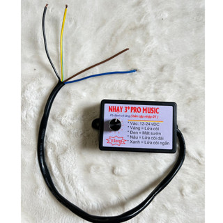 Nhại còi, nhại kèn 3 + pro music 8 tiếng 12v 24v, dùng cho kèn hơi, kèn điện. (Giá 1 nhại)