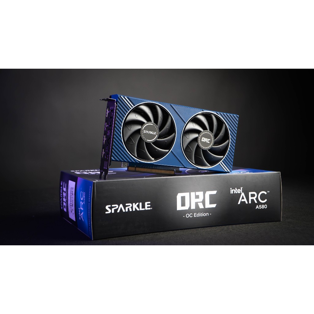 Sparkle Intel Arc A580 ORC OC Edition 8GB GDDR6 Graphics Blue | Shopee ...