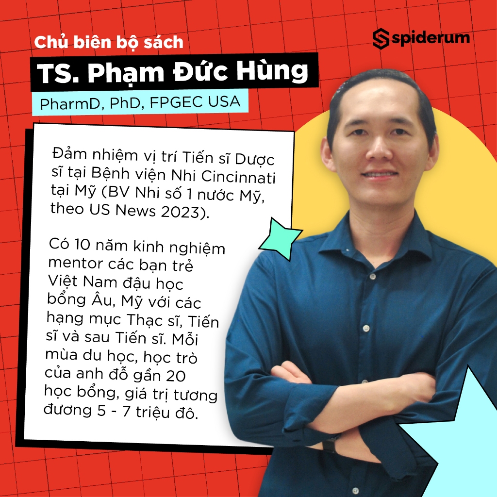 Ảnh Sách - Combo Bước Ra Thế Giới: Cẩm Nang Du Học Và Săn Học Bổng và Đường Tới Nước Mỹ -  TS. Phạm Đức Hùng 1