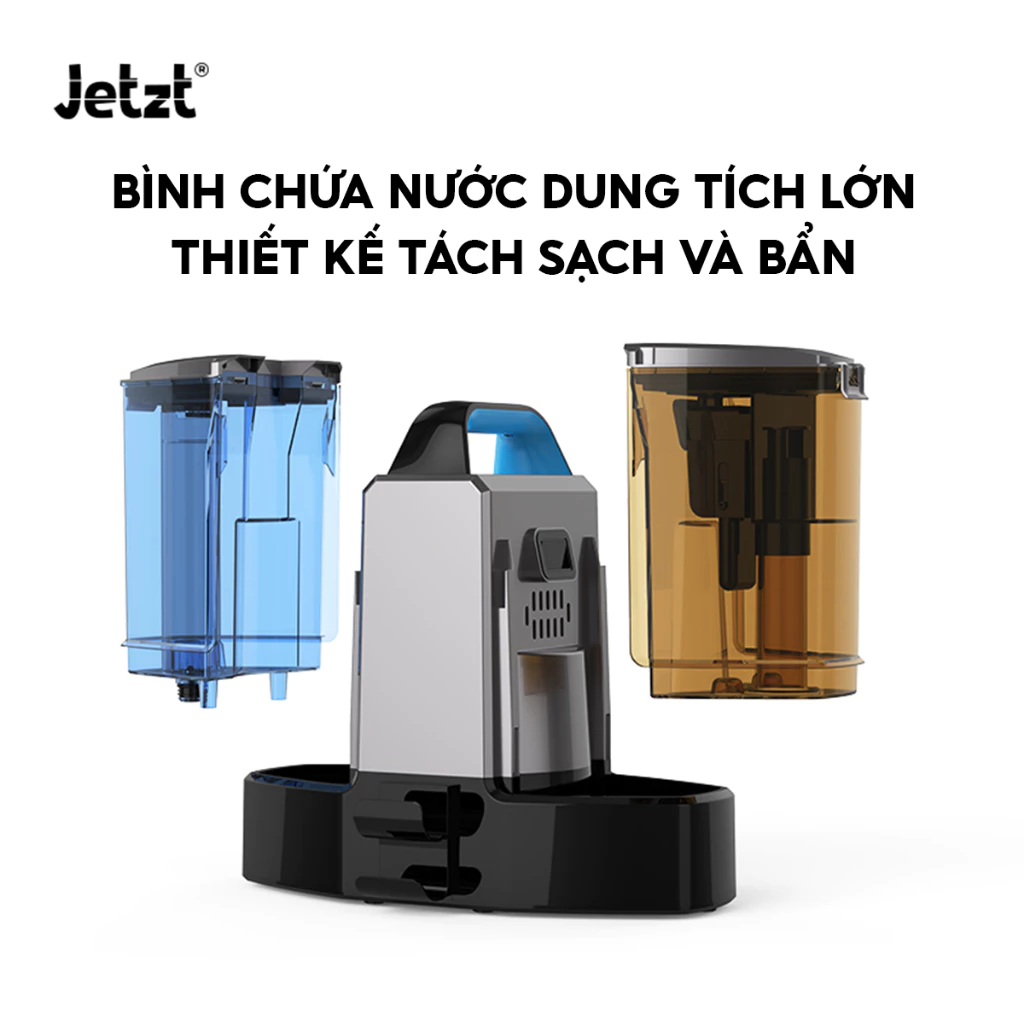 Máy giặt cầm tay cao cấp Jetzt dành cho ghế sofa, nệm thảm