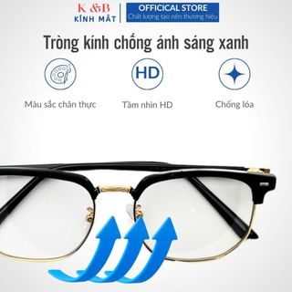 Kính Giả Cận Vuông đổi màu sử dụng Cho ban ngày và đêm Tích Hợp  Chống Ánh Sáng Xanh - SALE 30% SV5