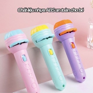 Đèn Pin Chiếu Hình Full Combo Bộ 80 Hình Cho Bé Thoả Thích Khám Phá, Đồ Chơi Chiếu Hình Con Vật Đồ Vật 89005