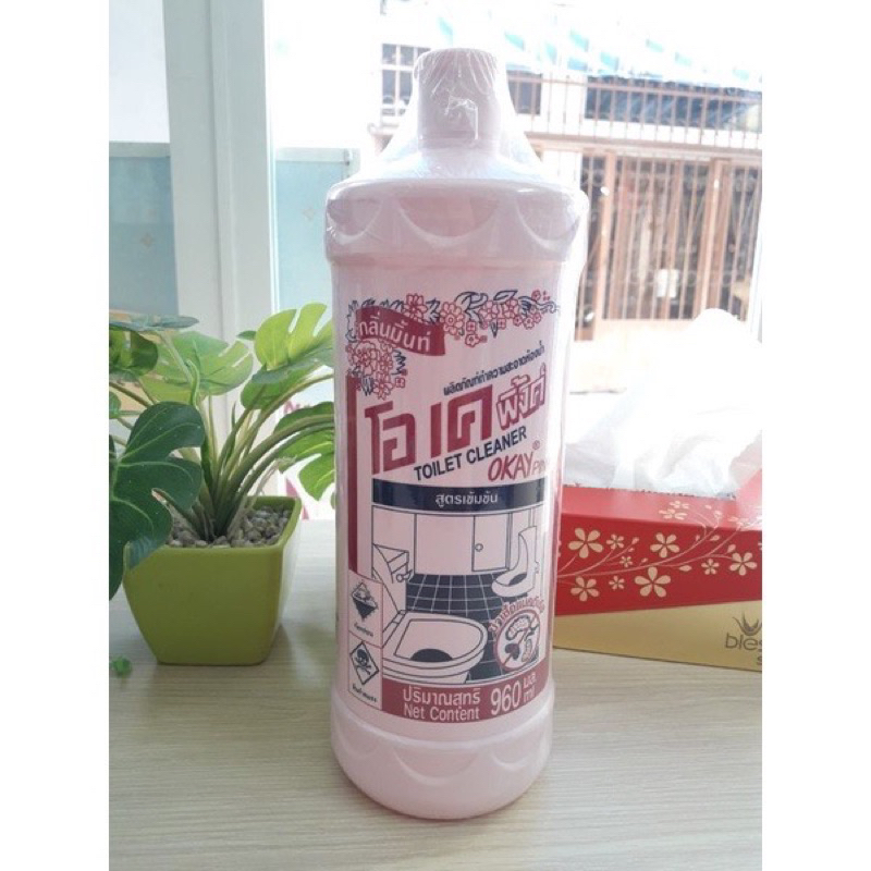 Tẩy bồn cầu Okay Thái lan 960 ml/ nước cọ vệ sinh
