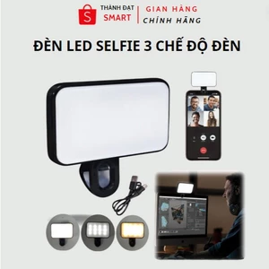 Đèn Led Sefie Mini Cầm Tay 3 Chế Độ Sáng, Phụ Kiện Trợ Sáng Chụp Ảnh, Quay Video Chuyên Nghiệp