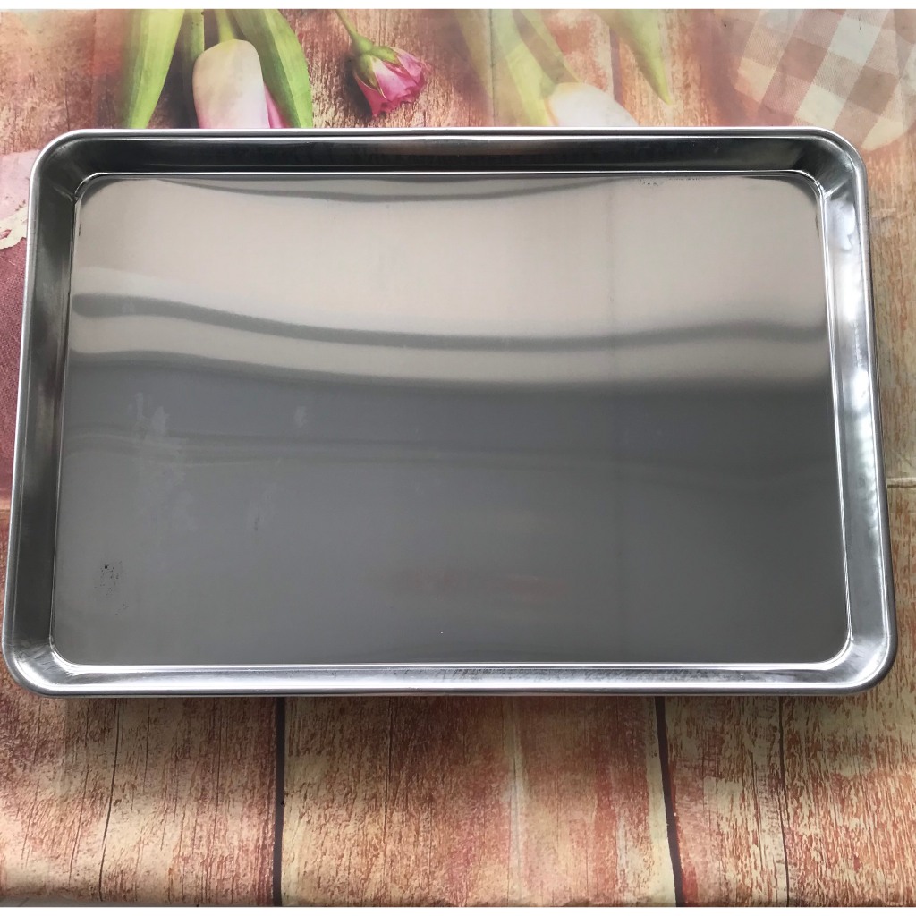 Khay nướng bánh 60x40cm dày 0.8mm/ 1mm - KH257