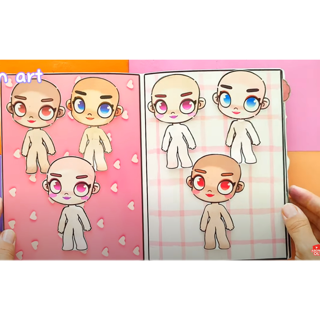 Ngôi nhà búp bê giấy Avatar World A1