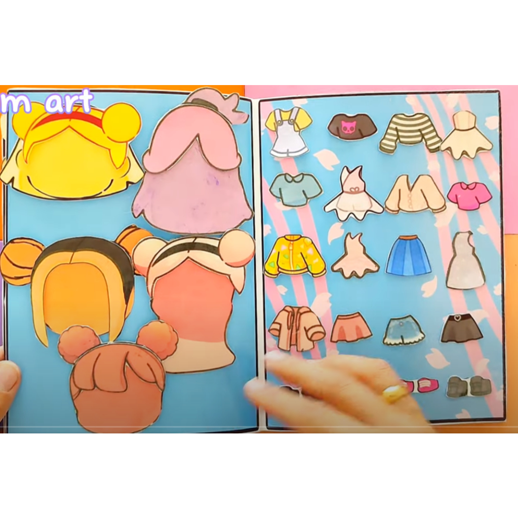 Ngôi nhà búp bê giấy Avatar World A1