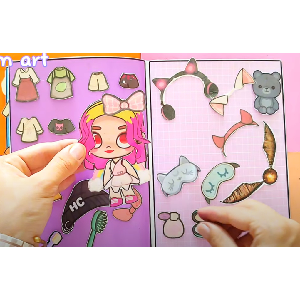 Ngôi nhà búp bê giấy Avatar World A1