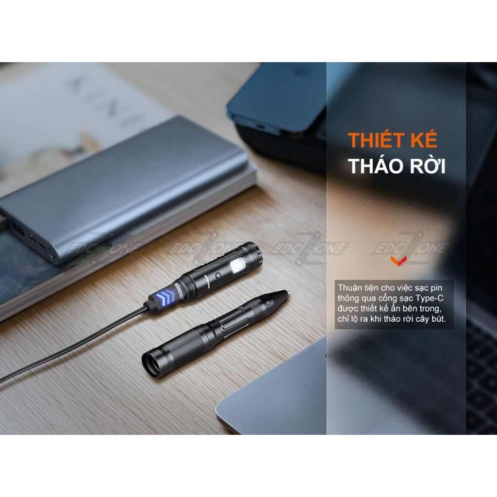 Bút Fenix - T6 Penlight Chính Hãng- 80 lumens