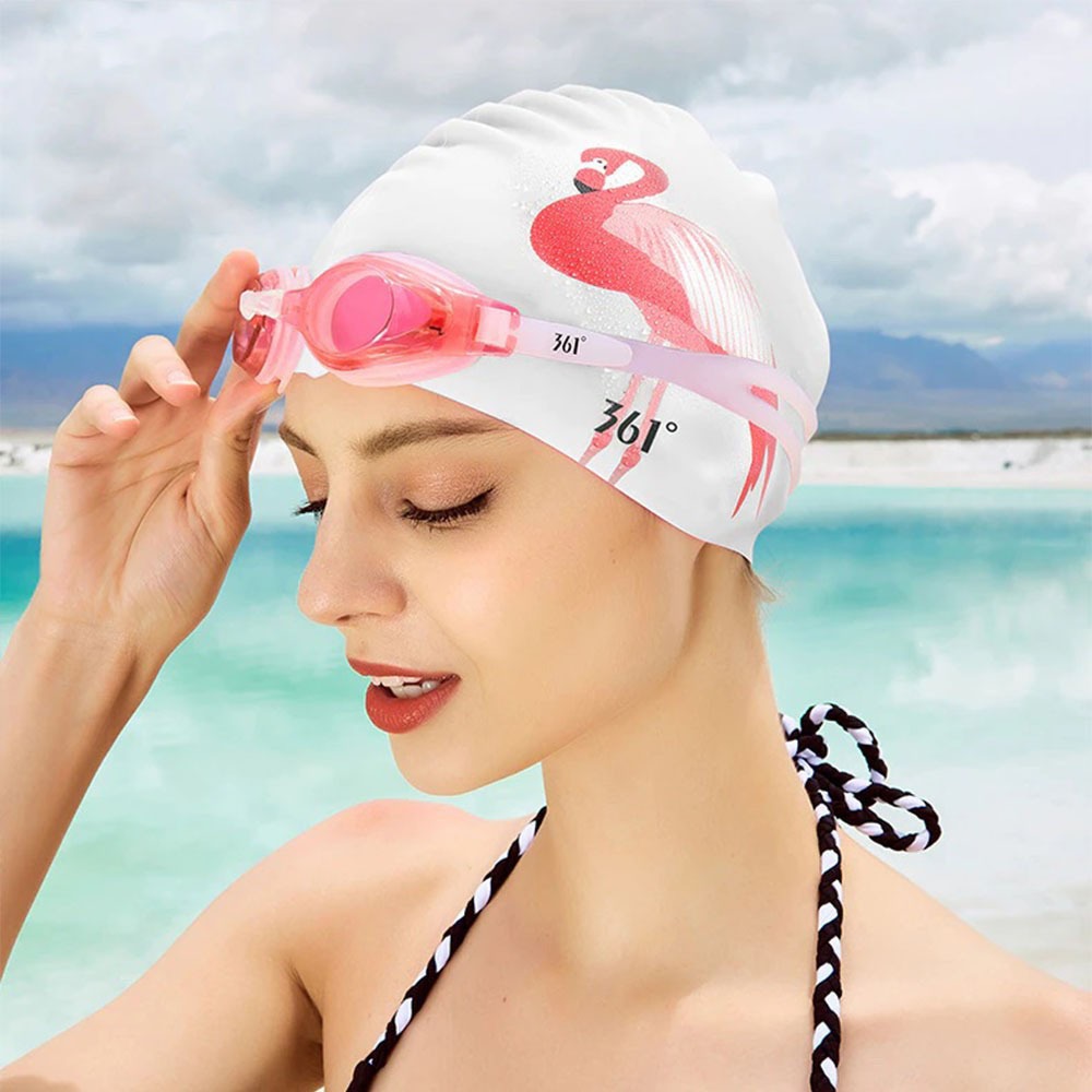 Mũ bơi người lớn silicone SPORTY CA51 cho nam nữ chất liệu an toàn,chống trơn trượt, ngăn nước