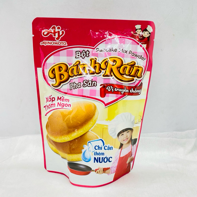 Bột bánh rán Doremon Ajinomoto vị truyền thống gói 200g | Shopee Việt Nam