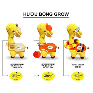 Hươu bông hàng khuyến mãi Grow Và Hươu Bông Grow Lễ Hội