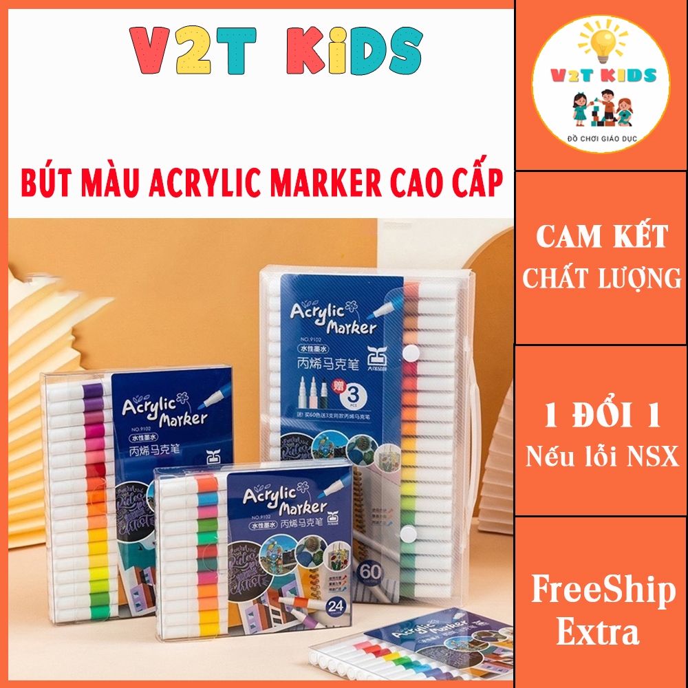 Bộ bút màu Acrylic Marker
