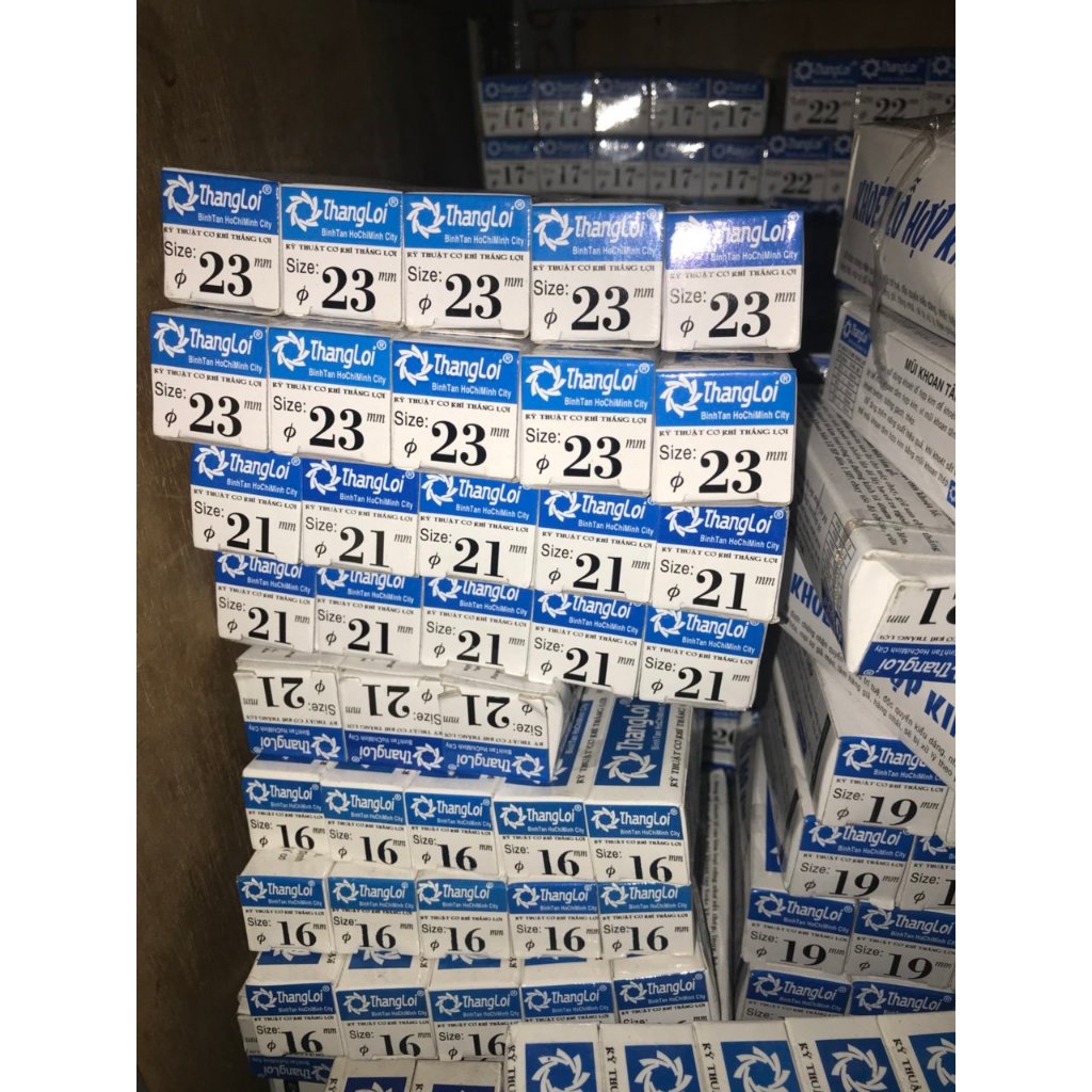 (Từ 12mm đến 37mm) Mũi Khoét | Mũi Khoan Lỗ Hợp Kim Thắng Lợi khoét lỗ kim loại sắt, thép, inox