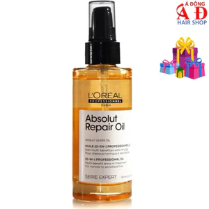 SERUM DƯỠNG BÓNG PHỤC HỒI TÓC L'OREAL ABSOLUT REPAIR OIL 90ML