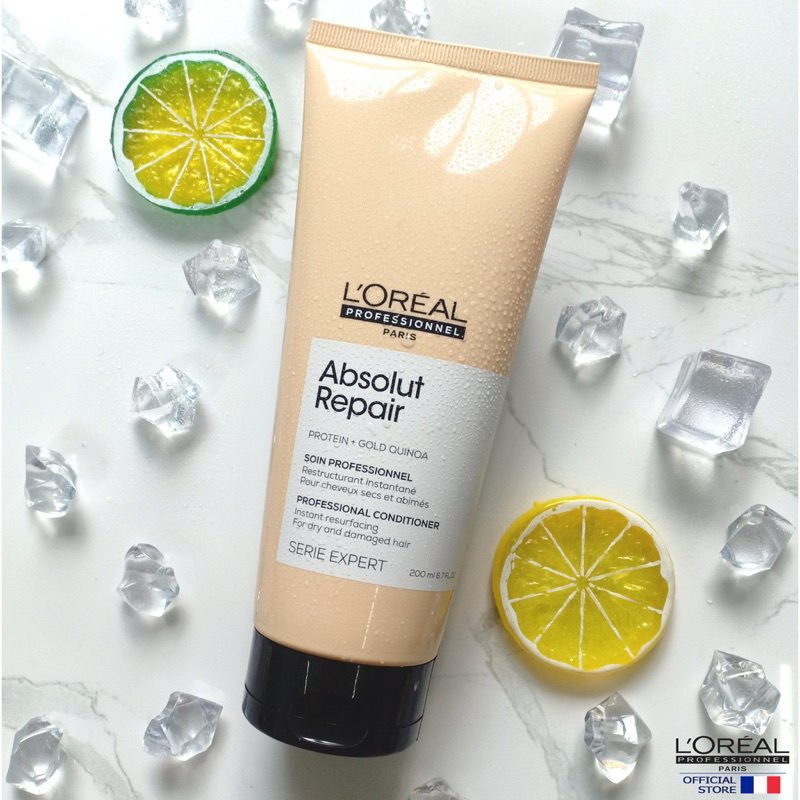 [L'OREAL] DẦU XẢ LOREAL ABSOLUT REPAIR GOLD CHO TÓC HƯ TỔN