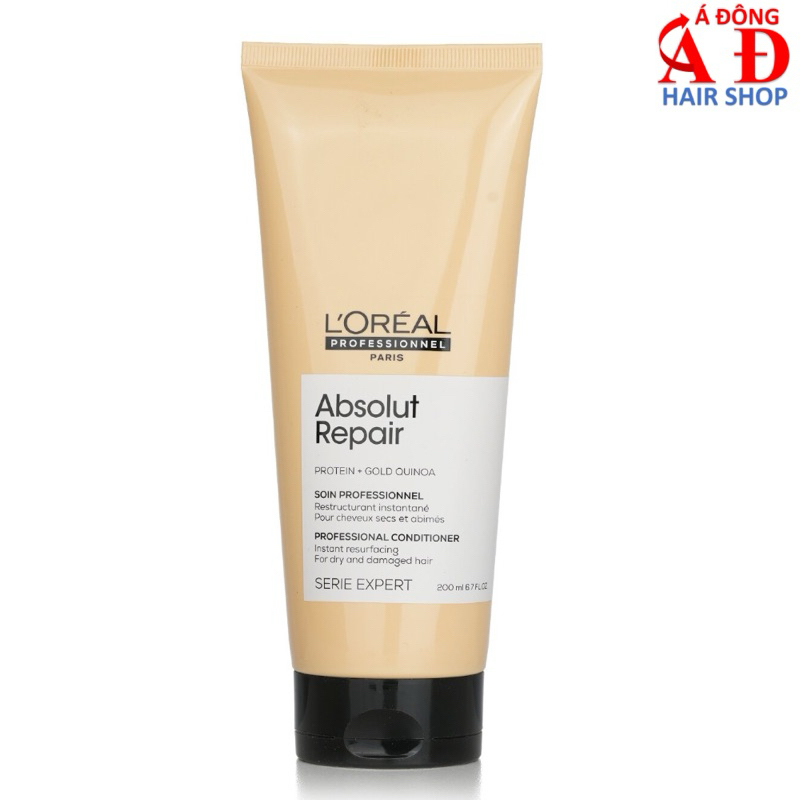 [L'OREAL] DẦU XẢ LOREAL ABSOLUT REPAIR GOLD CHO TÓC HƯ TỔN